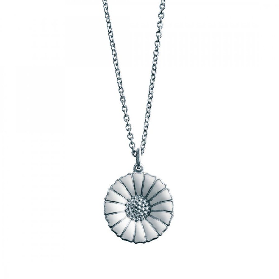 Smycken Georg Jensen | Daisy Hange Vit 18 Mm