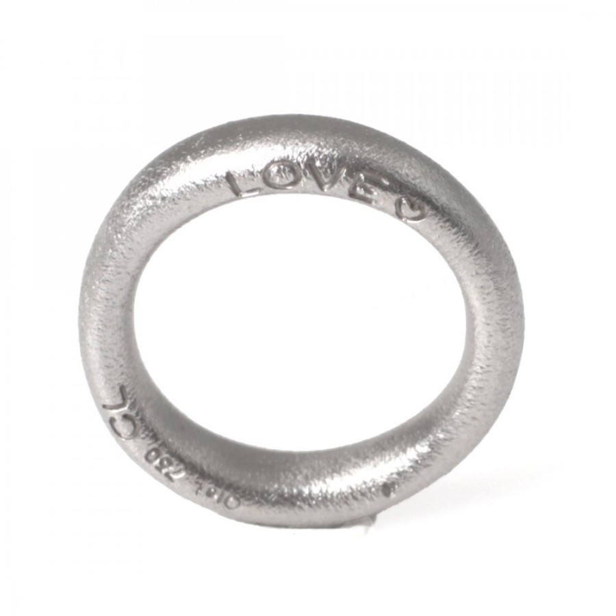 Forlovning & Vigsel Ole Lynggaard Copenhagen | Love Ring Nr 4 Vitguld