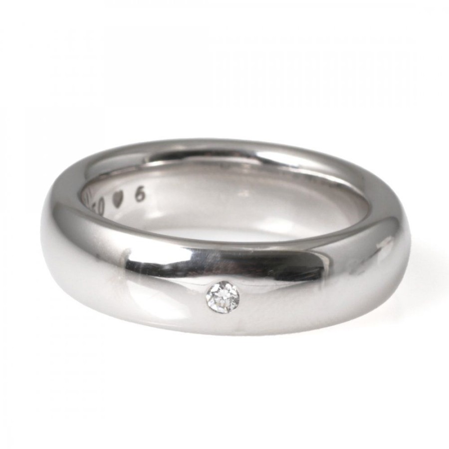 Smycken Ole Lynggaard Copenhagen | The Ring 6 Mm Vitguld Diamant