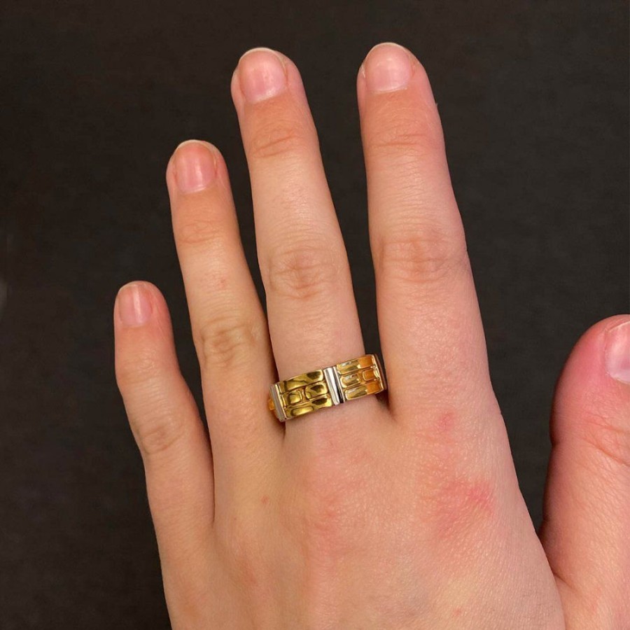 Smycken Chimento | Duetto Ring Guld