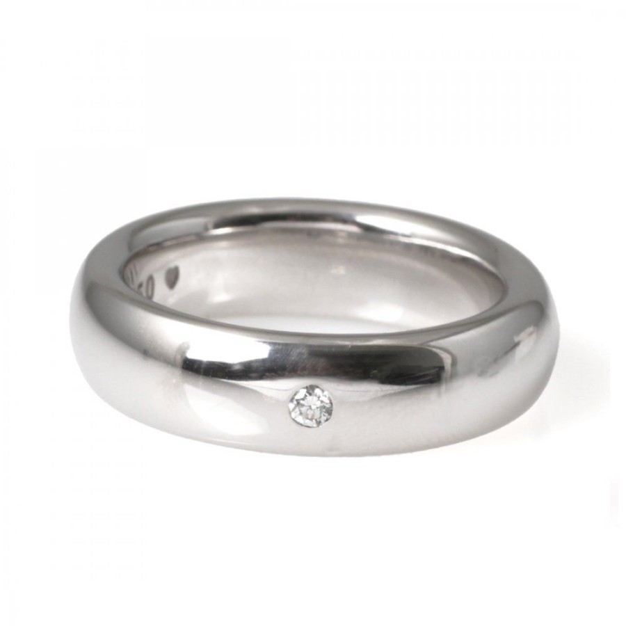 Smycken Ole Lynggaard Copenhagen | The Ring 5 Mm Vitguld Diamant