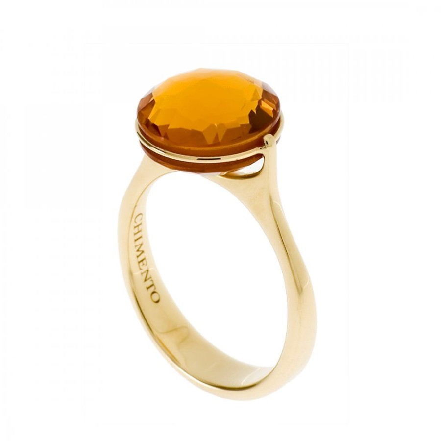 Smycken Chimento | Sigilli Ring Citrin