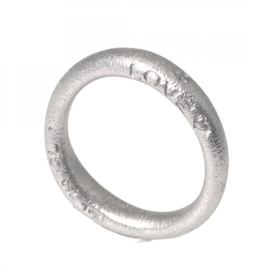 Smycken Ole Lynggaard Copenhagen | Love Ring Nr 3 Vitguld Diamant