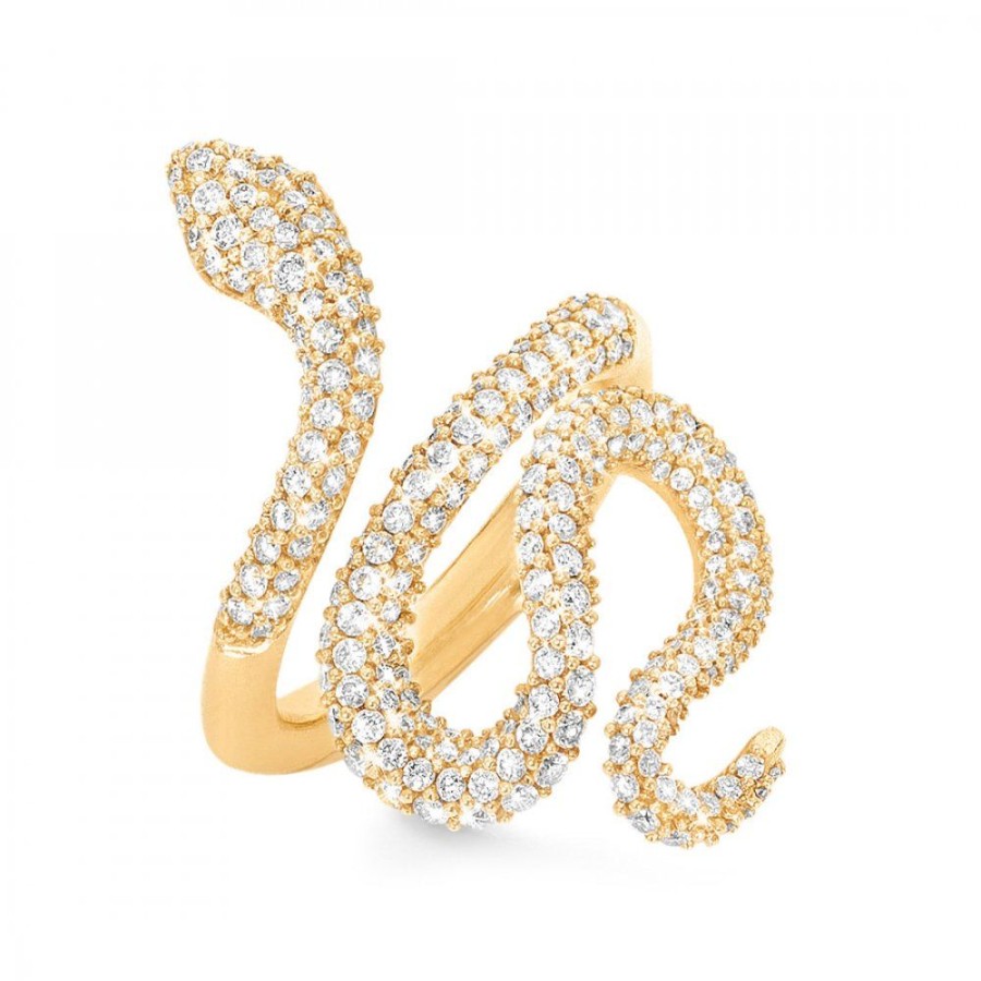 Smycken Ole Lynggaard | Snakes Ring Pave