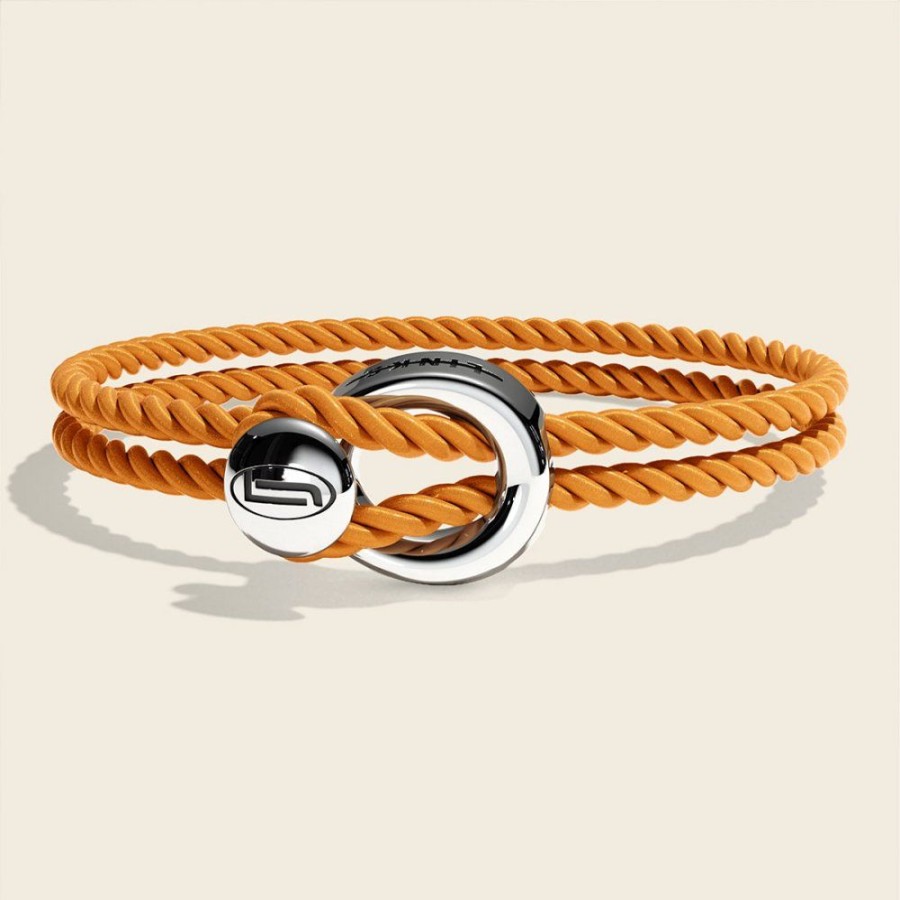 Smycken Links Jewels | Changes Original Silk Bracelet Orange