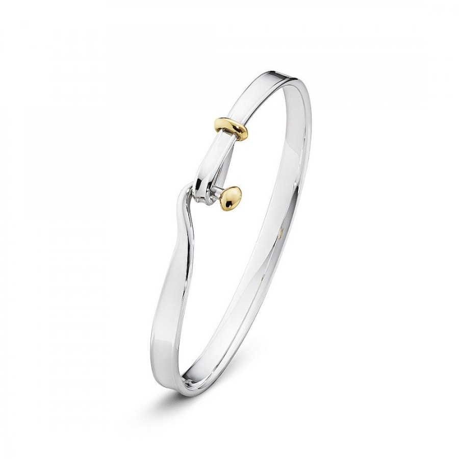 Presenter Georg Jensen | Torun Bangle Silver/Guld