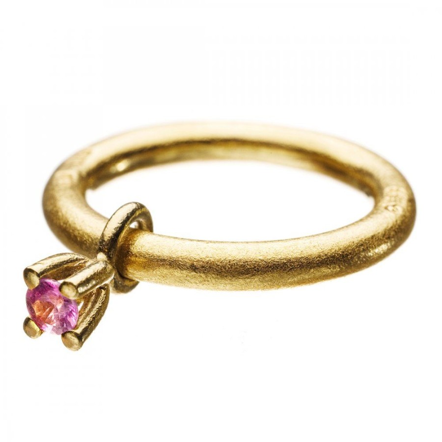 Presenter Sandberg Sweden | Belle Ring Rosa Safir 0,20 Ct