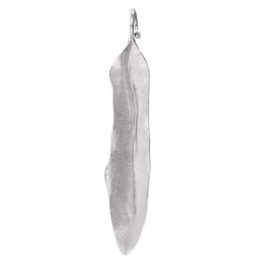 Smycken Ole Lynggaard | Leaves Hange Silver 6,5 Cm