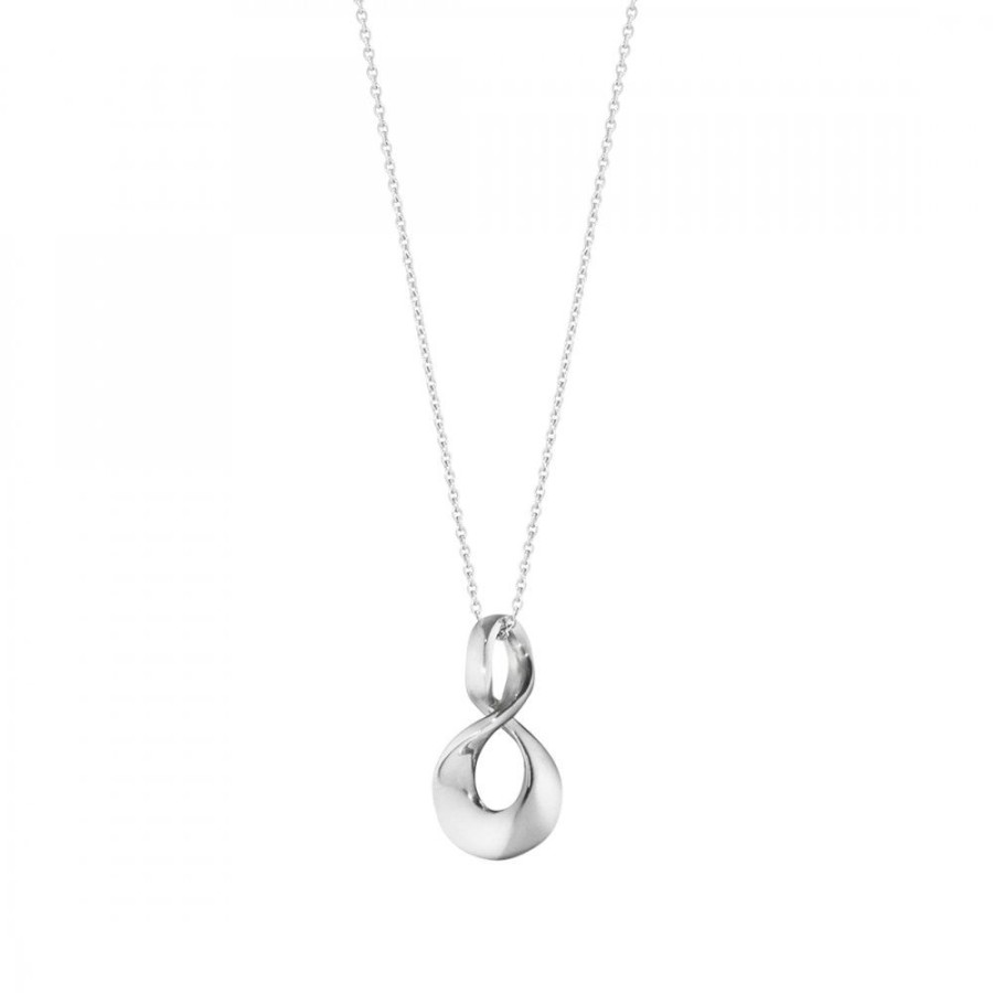 Smycken Georg Jensen | Infinity Halsband Silver