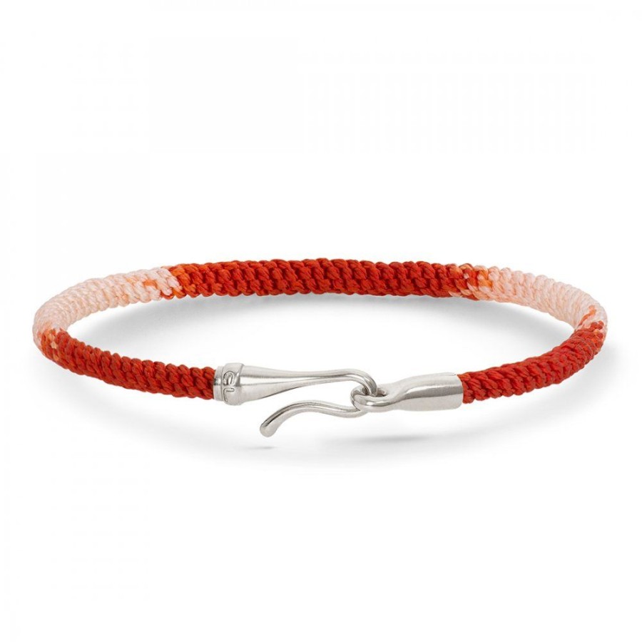 Smycken Ole Lynggaard | Life Bracelet Red Emotions Silver