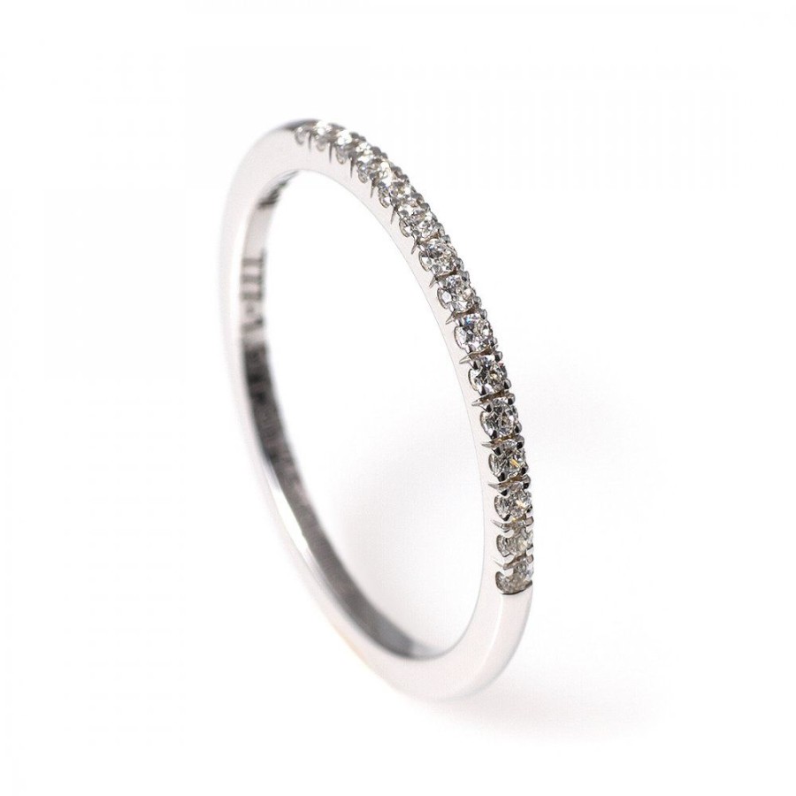 Forlovning & Vigsel Carl Hoff | Fleur 0,15 Ct Vitguld