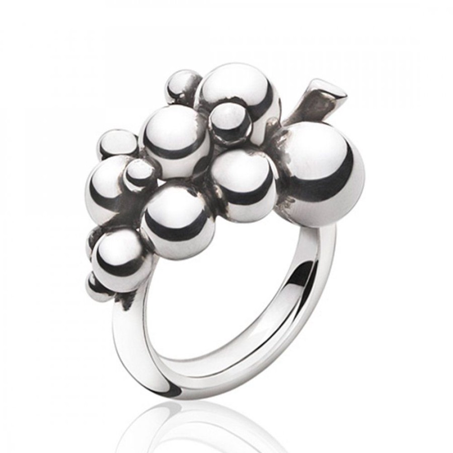 Presenter Georg Jensen | Moonlight Grapes Ring Liten