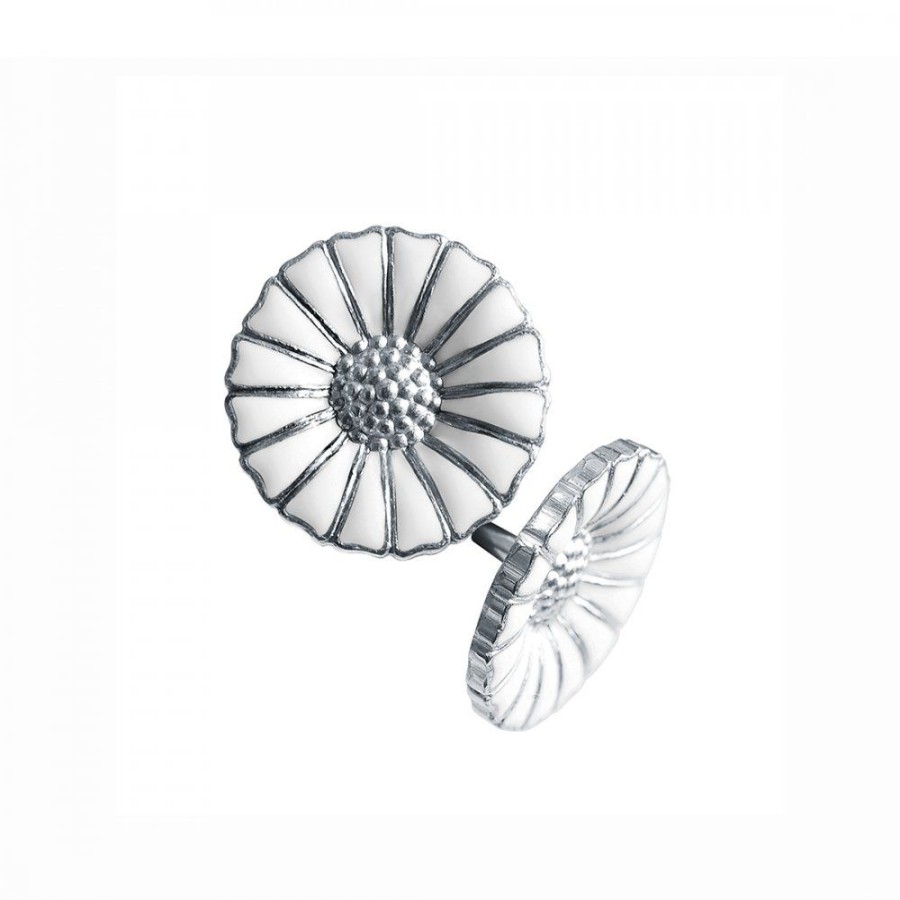 Smycken Georg Jensen | Daisy Orhangen Vita 11 Mm