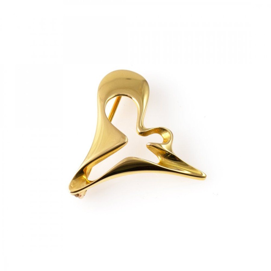 Presenter Georg Jensen | Splash Brosch Guld