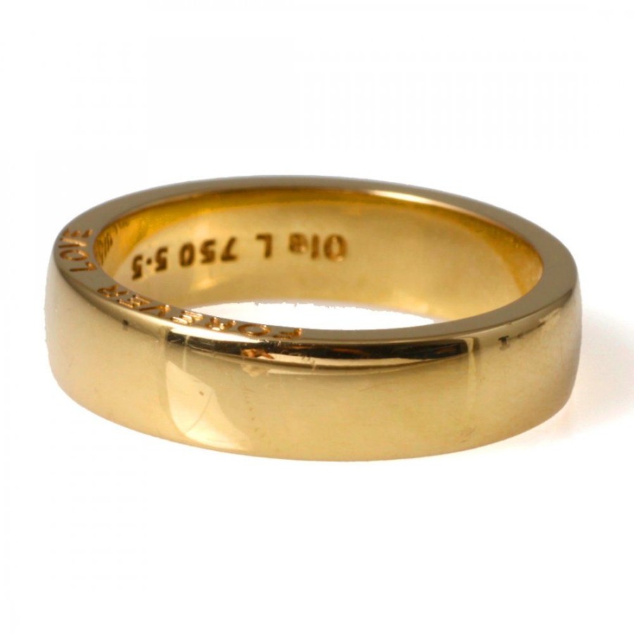 Forlovning & Vigsel Ole Lynggaard Copenhagen | Forever Love Ring 5,5 Mm Guld