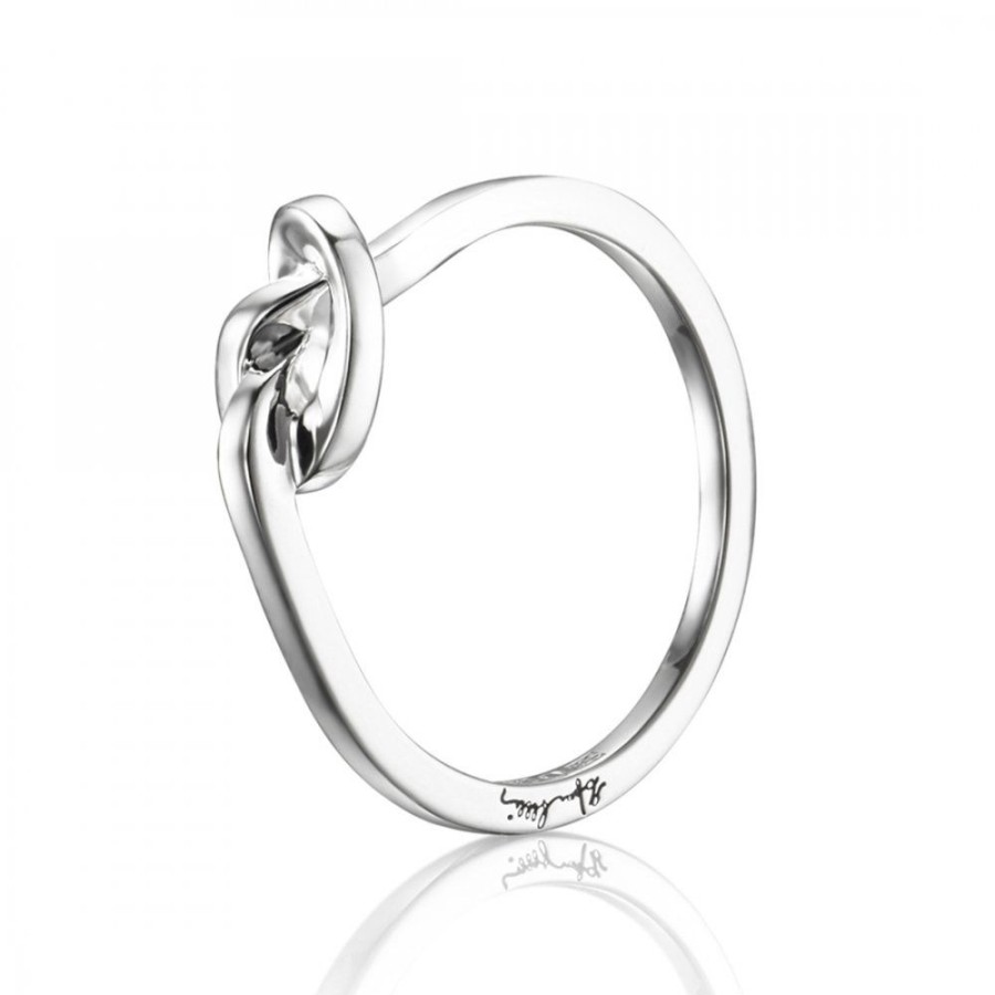 Presenter Efva Attling | Love Knot Ring Silver