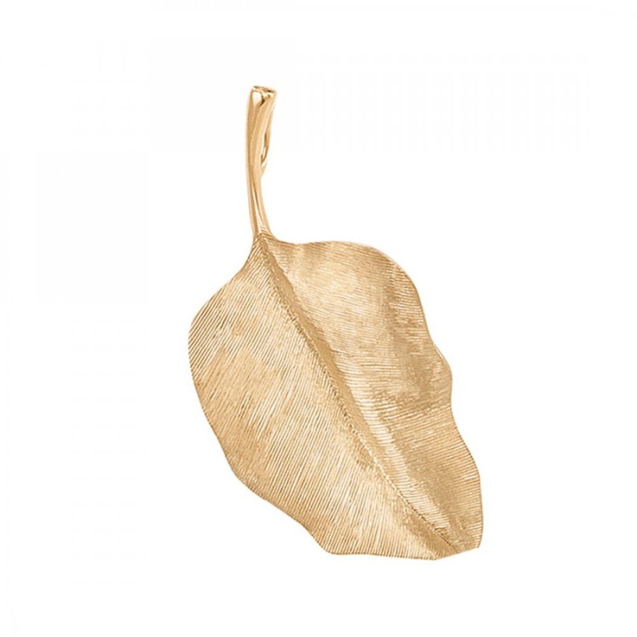 Smycken Ole Lynggaard | Leaves Hange Guld 4 Cm