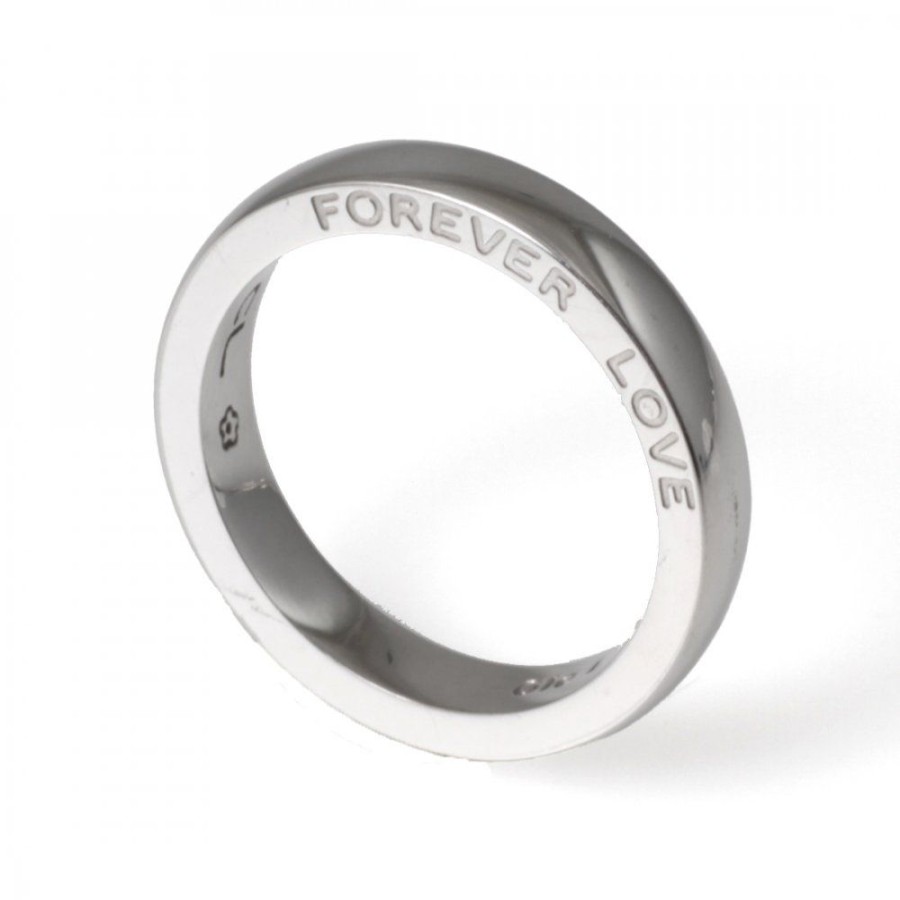 Smycken Ole Lynggaard Copenhagen | Forever Love Ring Vitguld 3,5Mm