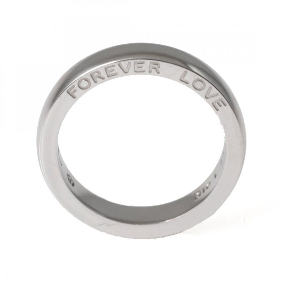 Smycken Ole Lynggaard Copenhagen | Forever Love Ring Vitguld 3,5Mm