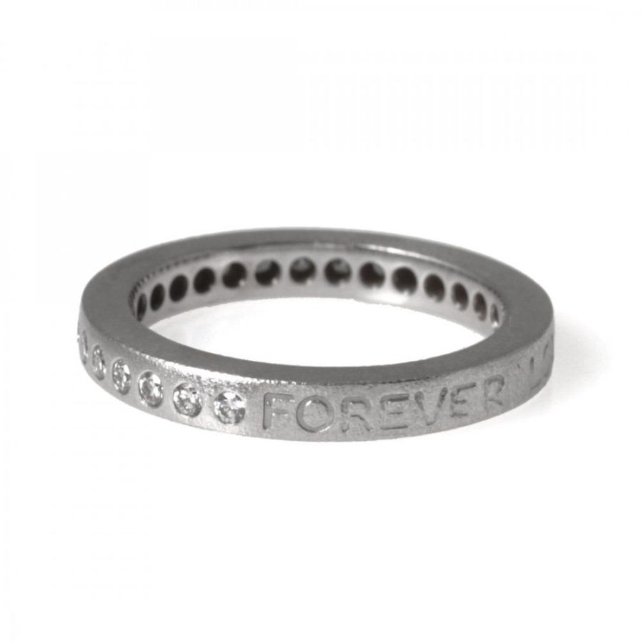 Forlovning & Vigsel Ole Lynggaard Copenhagen | Forever Love Alliansring Vitguld