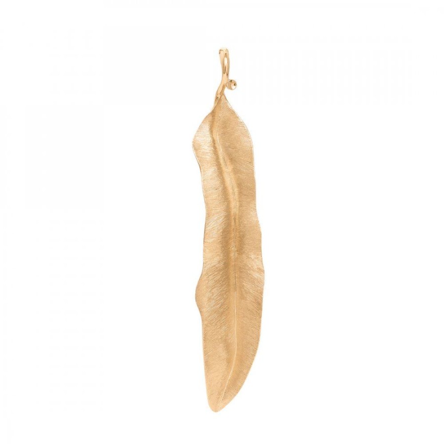 Smycken Ole Lynggaard | Leaves Hange Guld 4,5 Cm