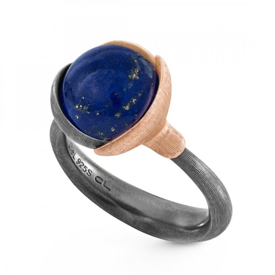 Smycken Ole Lynggaard | Lotus Nr. 2 Lapis Lazuli Silver