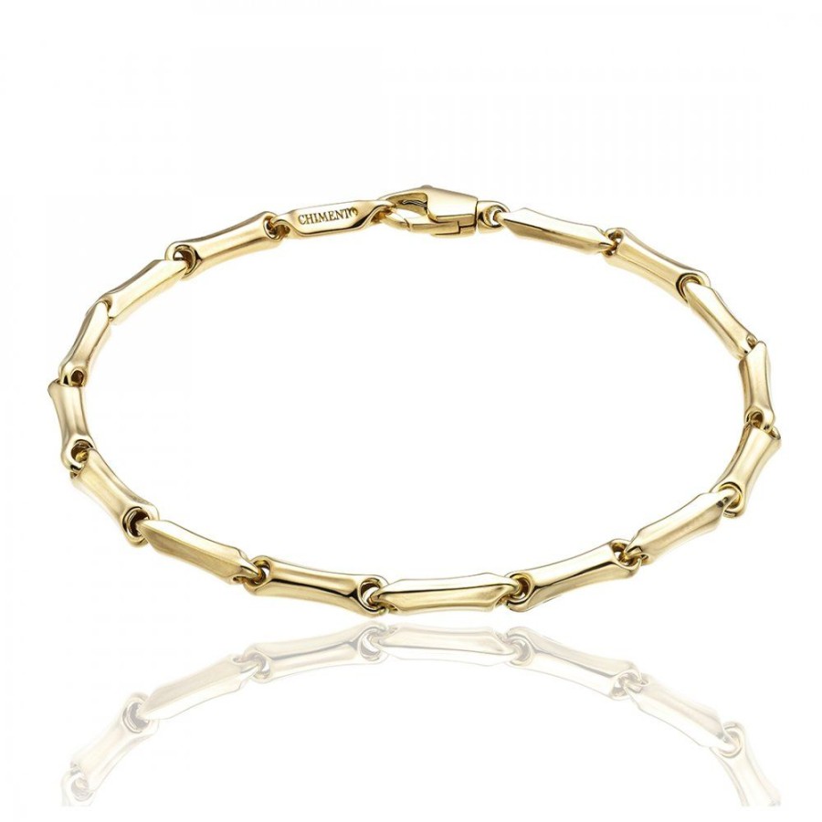 Smycken Chimento | Bamboo Classic Bracelet Kraftig Guld