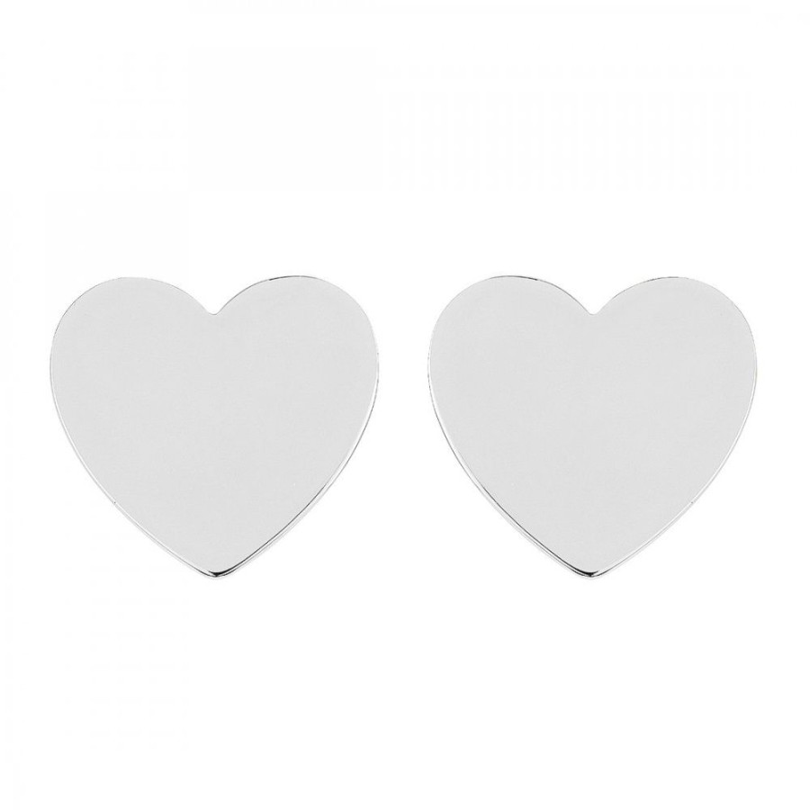 Smycken Sophie by Sophie | Heart Mini Studs Silver