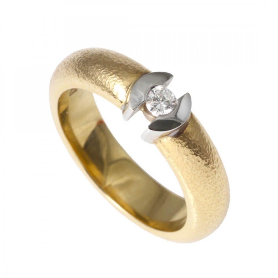 Forlovning & Vigsel Carl Hoff Selection | Diamantring Guld Vitguld