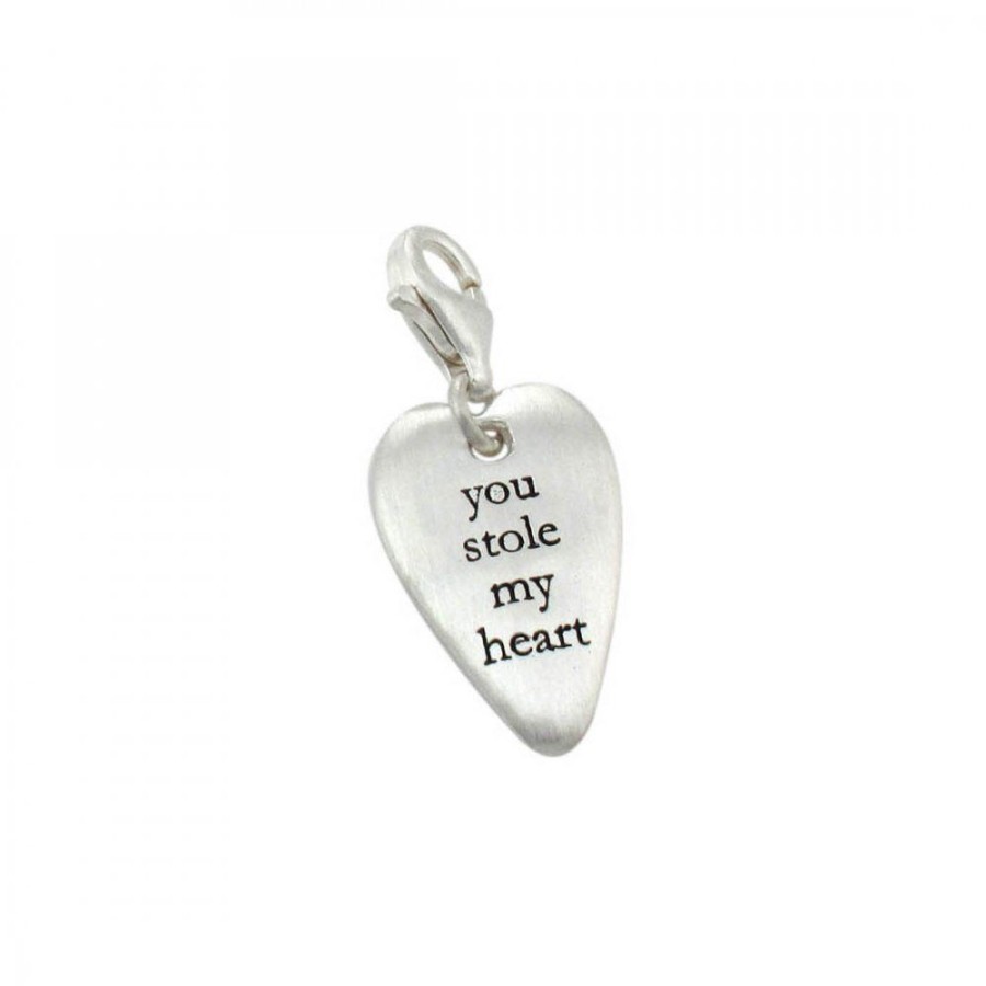 Smycken Bjørg | Moods Pendant You Stole My Heart Silver