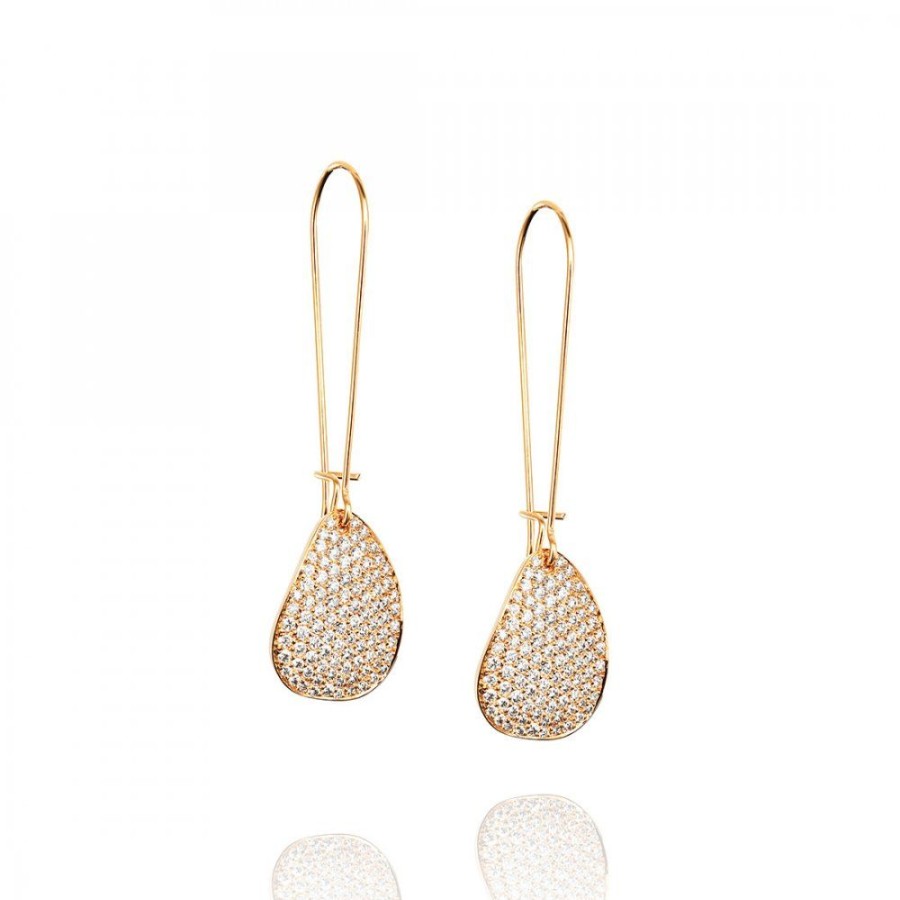 Smycken Efva Attling | Little Rose Petal & Stars Earrings