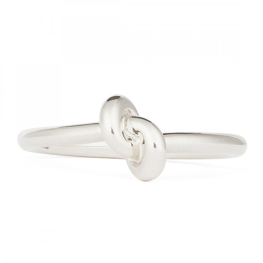 Presenter Engelbert | The Legacy Knot Ring Mini Vitguld