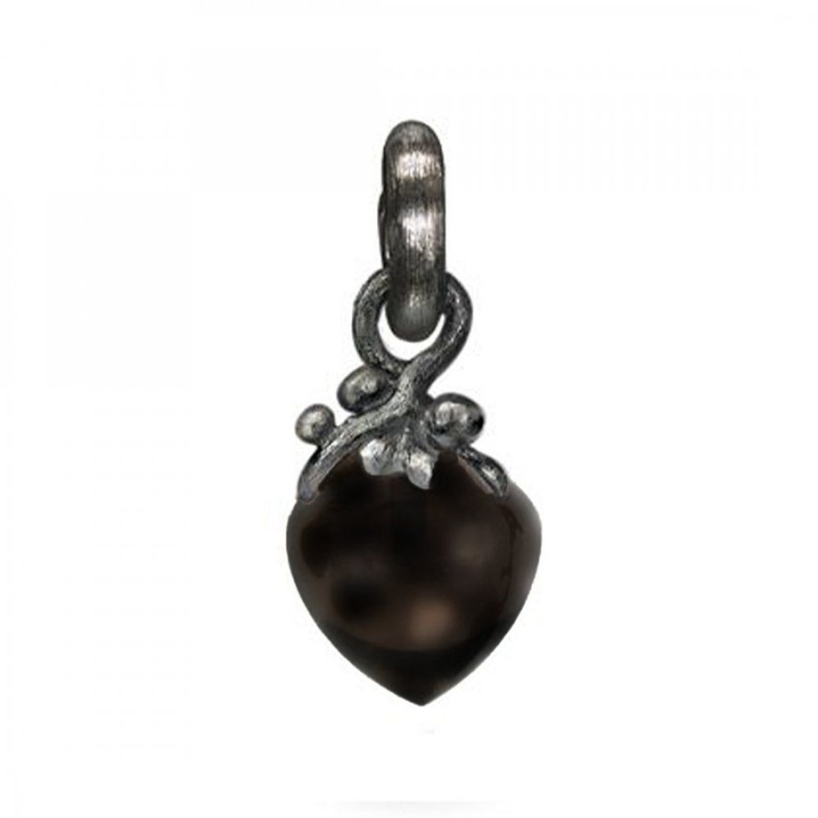 Smycken Ole Lynggaard Copenhagen | Sweet Drops Berlock Silver Onyx