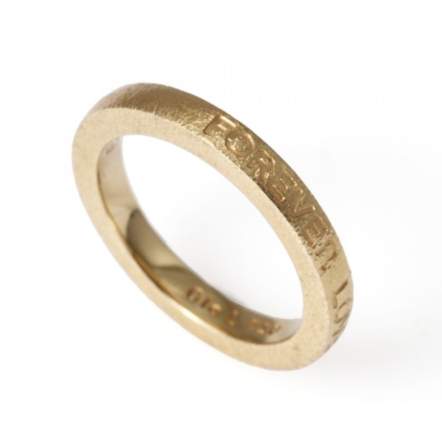 Forlovning & Vigsel Ole Lynggaard Copenhagen | Forever Love Ring 2,5 Mm Guld