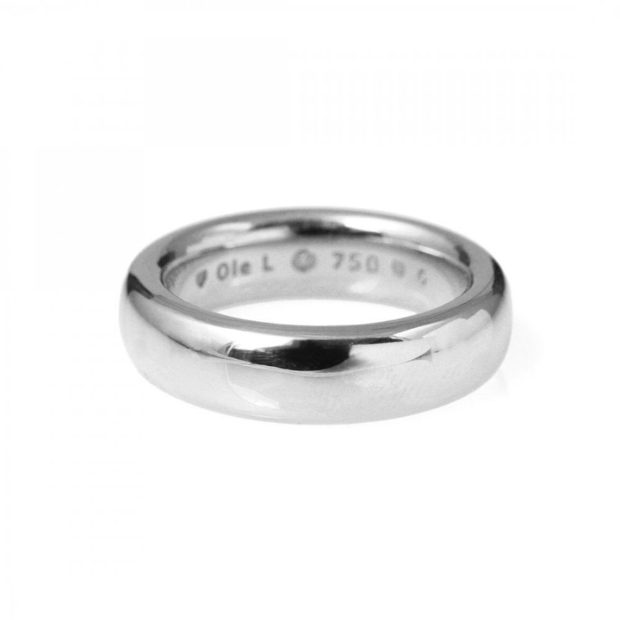 Forlovning & Vigsel Ole Lynggaard Copenhagen | The Ring 6Mm Vitguld