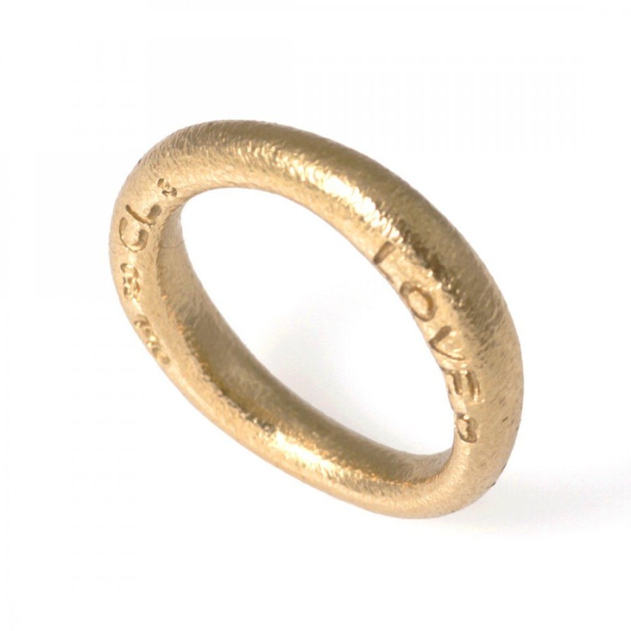 Forlovning & Vigsel Ole Lynggaard Copenhagen | Love Ring Nr 3 Guld