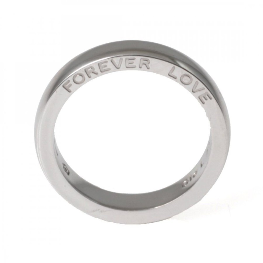 Forlovning & Vigsel Ole Lynggaard Copenhagen | Forever Love Ring Vitguld 3,5Mm