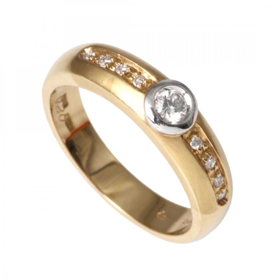 Forlovning & Vigsel Carl Hoff Selection | Diamantring Guld