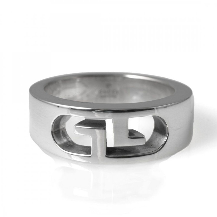 Smycken Gucci | Branded Burnt Ring Silver