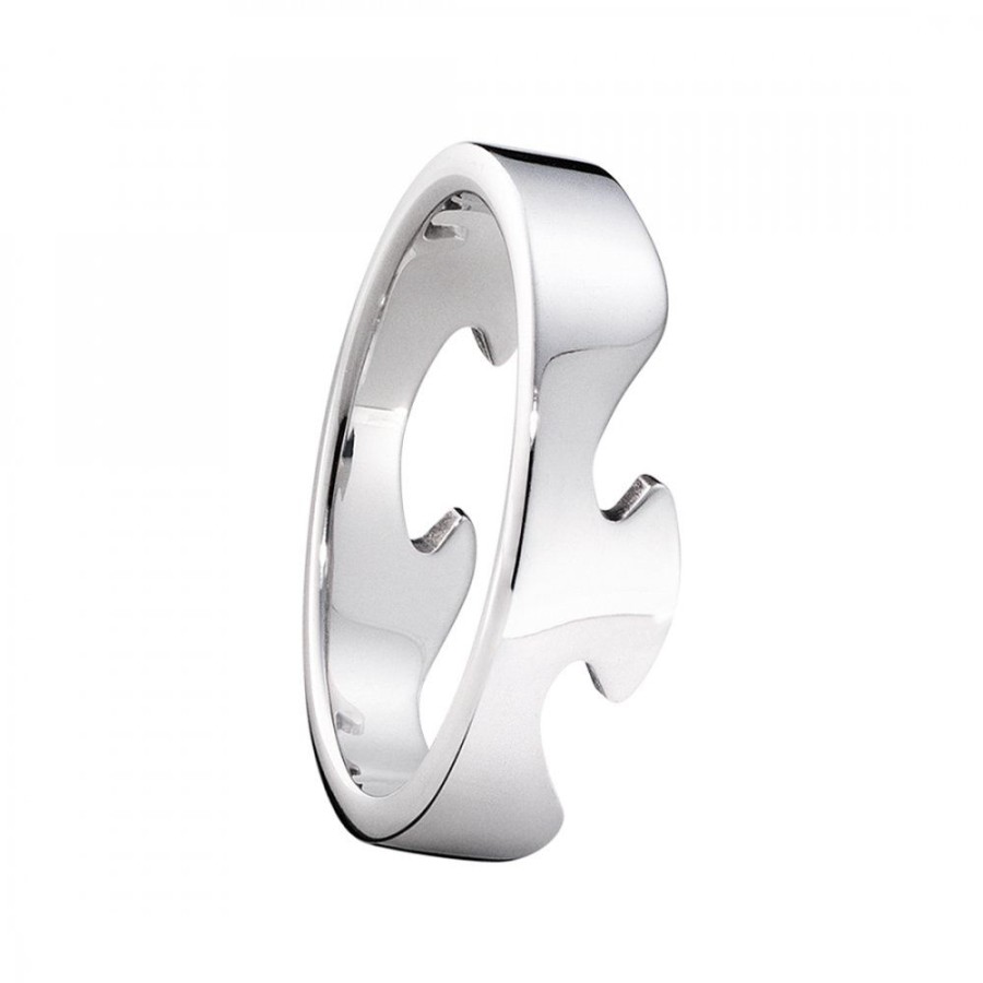 Forlovning & Vigsel Georg Jensen | Fusion Ytterring Vitguld