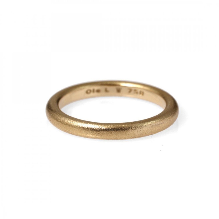 Forlovning & Vigsel Ole Lynggaard Copenhagen | The Ring 2,7 Mm Matt Guld