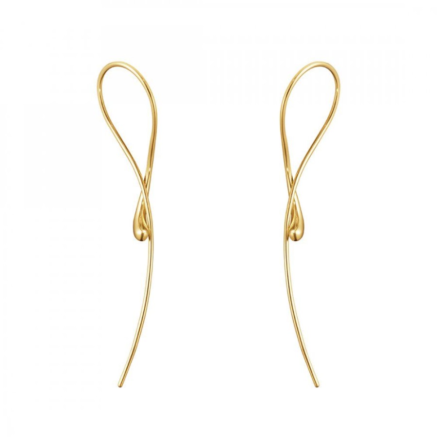 Smycken Georg Jensen | Mercy Twist Orhangen Guld