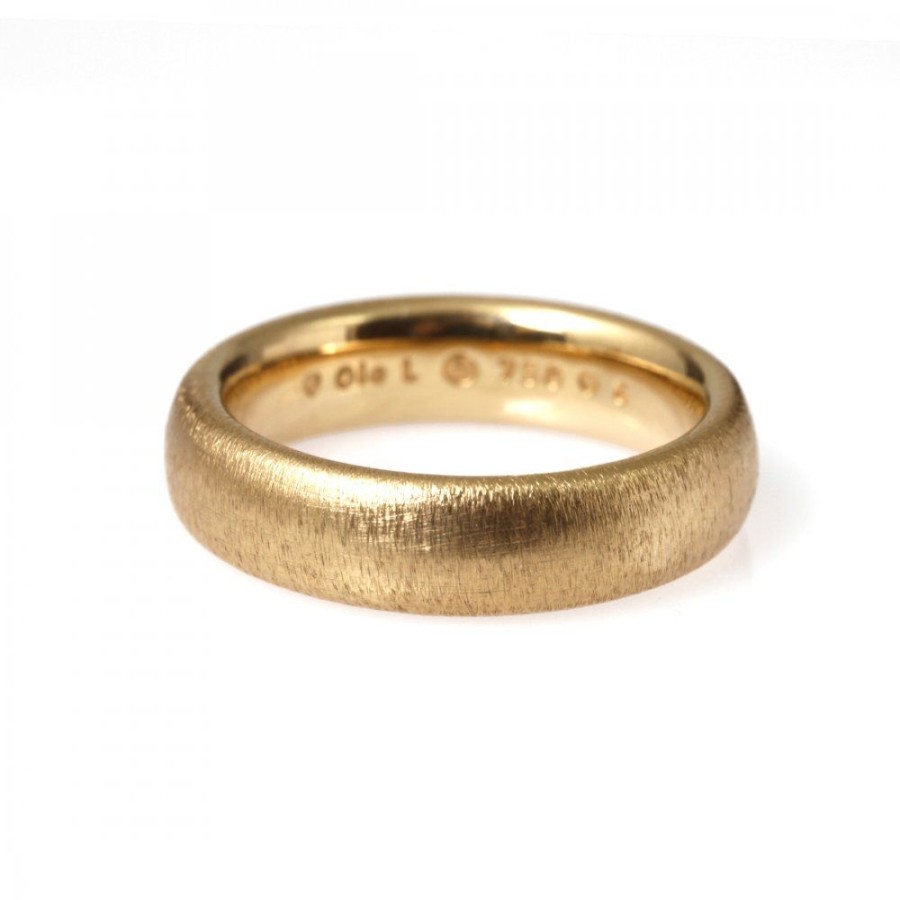 Smycken Ole Lynggaard Copenhagen | The Ring 6 Mm Matt Guld