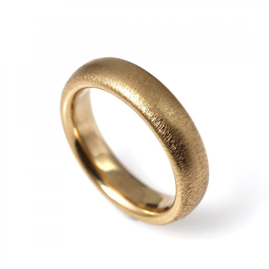 Forlovning & Vigsel Ole Lynggaard Copenhagen | The Ring 6 Mm Matt Guld