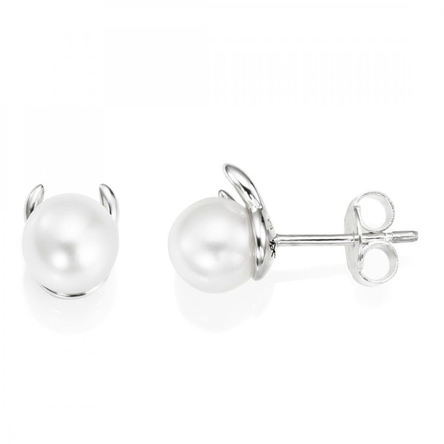 Smycken Efva Attling | Little Devil Orhangen Silver