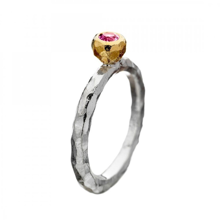 Smycken Sandberg Sweden | Ringo Kula Ring Rosa Safir