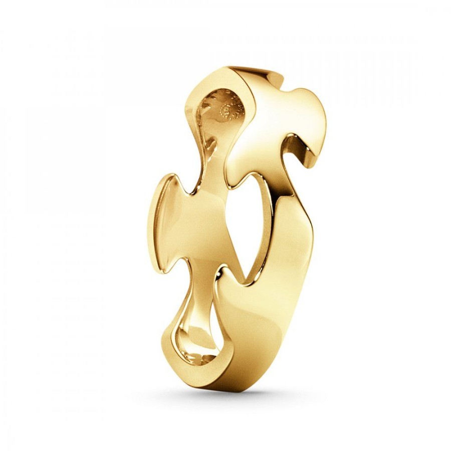 Smycken Georg Jensen | Fusion Mittenring Gult Guld