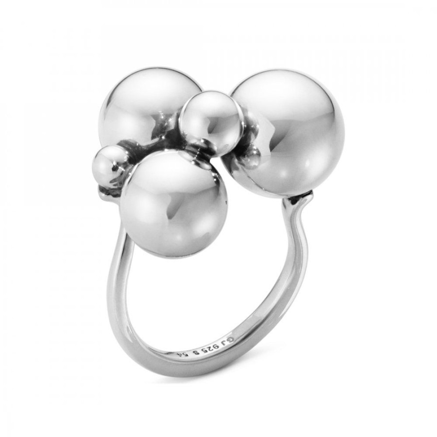 Smycken Georg Jensen | Moonlight Grapes Ring Silver