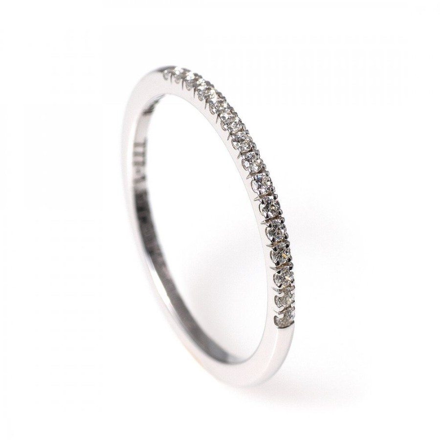 Smycken Carl Hoff | Fleur 0,15 Ct Vitguld