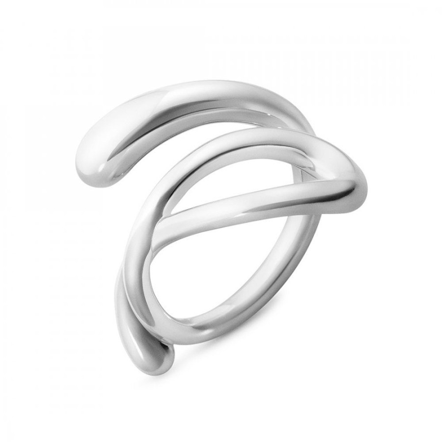 Presenter Georg Jensen | Mercy Swirl Ring